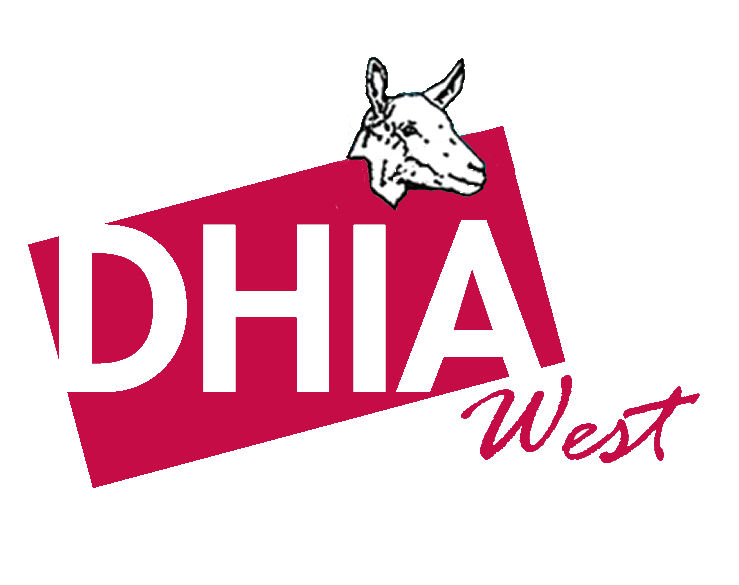 DHIA West — original dairy goat logo
